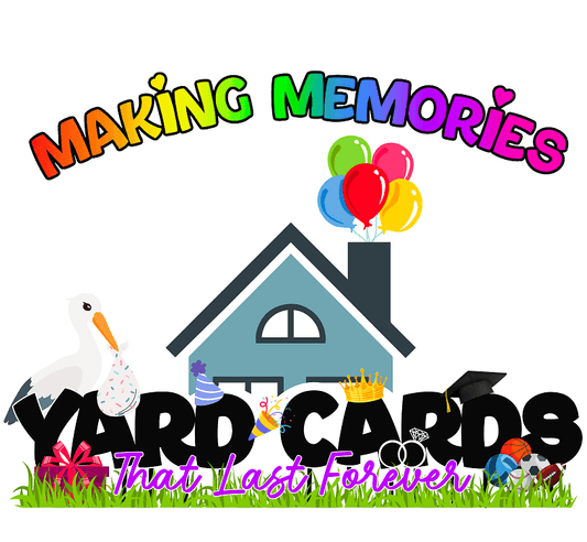 Making Memories Yard Cards of Macomb County