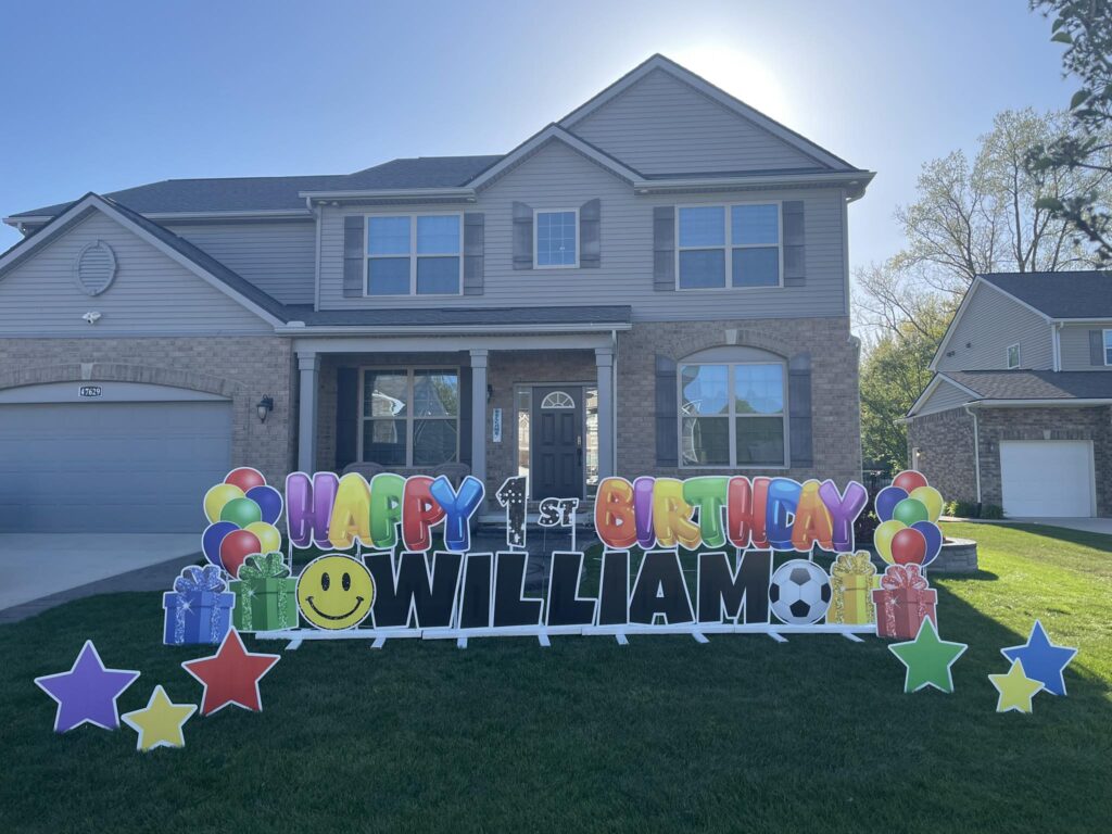 Happy 1st Birthday William! 