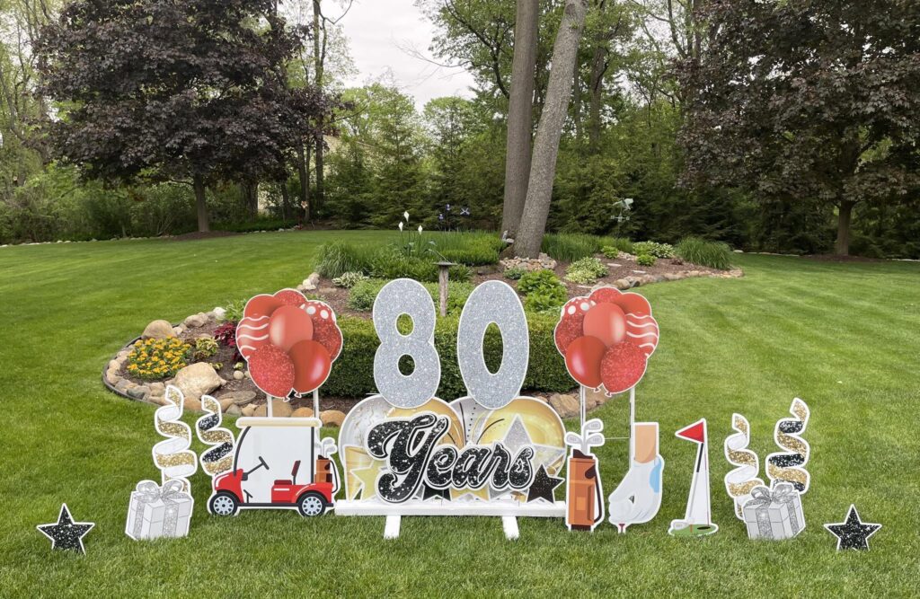 80th Birthday Mini Display Private